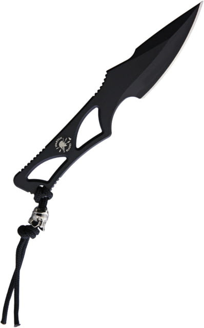 Spartan Blades Enyo Fixed Blade Black Knife 2.75" black coated AUS-8A stainless blade One-piece construction - Spartan Blades