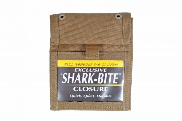 Spec-Ops T.H.E. Wallet CYB - Coyote Brown w/ 'Shark-Bite' Closure - Spec-Ops