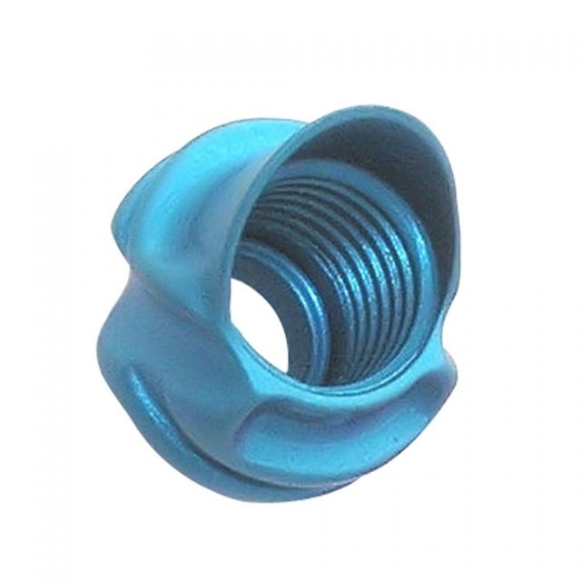 Specialty Archery Hooded Peep Blue 1/8 in. 37 Degree - Specialty Archery