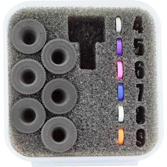 Specialty Archery Iron I Rifle Peep Kit Contains 6 Apertures and 6 Verifiers w/ Case 1502627 - Specialty Archery