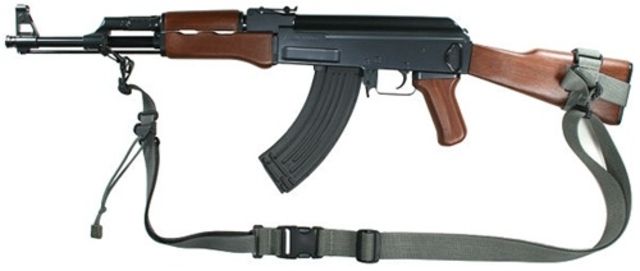 Specter Gear 2 Point Tactical Sling AK-47 Full Stock w/ ERB - Black - Specter Gear