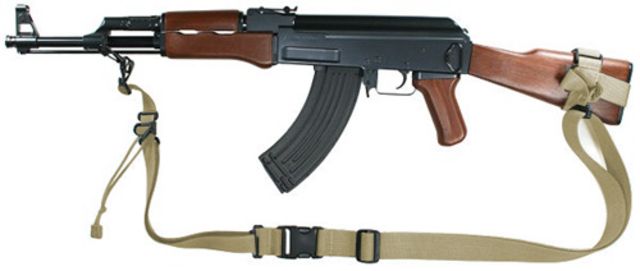 Specter Gear 2 Point Tactical Sling AK-47 Full Stock w/ ERB - Coyote - Specter Gear