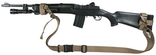 Specter Gear 2 Point Tactical Sling Mini-14 Ambidextrous w/ ERB - Coyote - Specter Gear