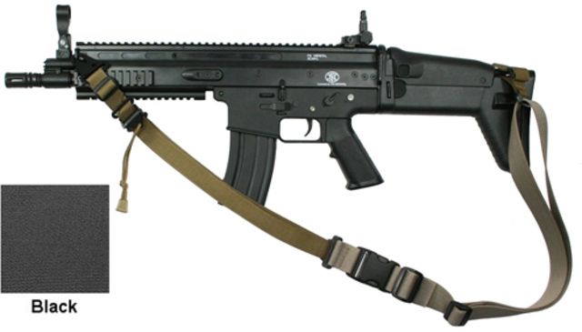 Specter Gear 2 Point Tactical Sling FN SCAR Ambidextrous w/ ERB Black 727 BLK-ERB - Specter Gear