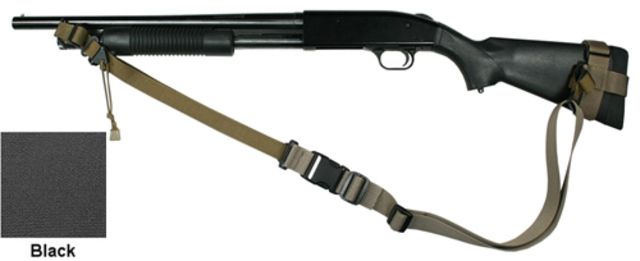 Specter Gear 2 Point Tactical Sling Mossberg 500 w/ Hogue 12in LOP Stock Ambidextrous w/ ERB Black 759 BLK-ERB - Specter Gear