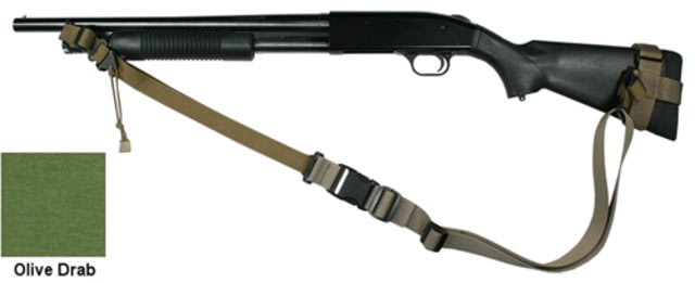 Specter Gear 2 Point Tactical Sling Mossberg 500 w/ Hogue 12in LOP Stock Ambidextrous w/ ERBOD Green 759 OD-ERB - Specter Gear