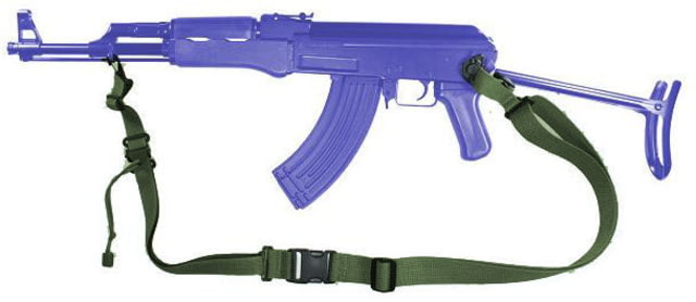 Specter Gear 2 Point Tactical Sling AK-47 Folding Stock w/ ERB - OD Green - Specter Gear