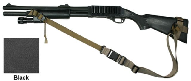 Specter Gear 2 Point Tactical Sling Remington 870 and 1187 w/ Hogue 12in LOP Stock Ambidextrous w/ ERB Black 755 BLK-ERB - Specter Gear