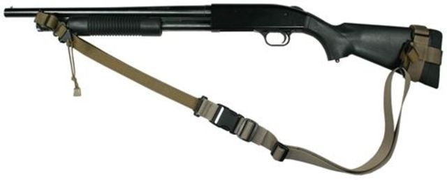 Specter Gear 2 Point Tactical Sling Mossberg 500 reduced length of pull stock Ambidextrous w/ ERB - Coyote - Specter Gear