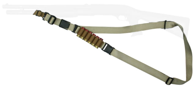 Specter Gear 6 Round Shotshell Loop Enhanced Universal Fit SOP 3 Point Sling w/ERB Black 871 BLK-ERB - Specter Gear