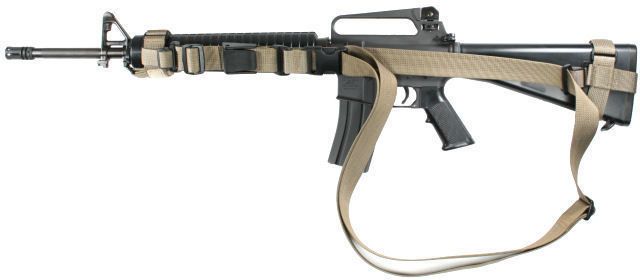 USED Specter Gear SOP Armed Forces Deployment Sling Ambidextrous Black w/ ERB EDEMO1 Condition Parts Only/Salvage Wrong Product - Specter Gear