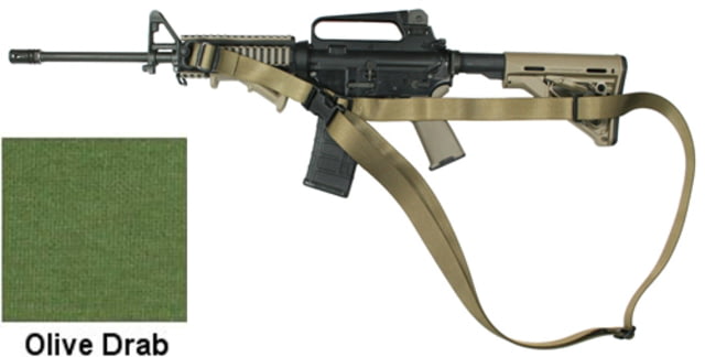 Specter Gear CQB Sling M-4A1 for Magpul Collapsible Stock Ambidextrous OD Green 694 - Specter Gear