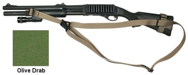 Specter Gear CQB Sling Remington 870 and 11/87 w/ Hogue 12in LOP Stock Ambidextrous - OD Green 752 OD - Specter Gear