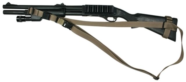 Specter Gear CST Sling Remington 870 and 11/87 w/ Hogue 12in LOP Stock Ambidextrous w/ ERBCoyote 753 COY-ERB - Specter Gear