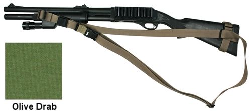 Specter Gear CST Sling Remington 870 and 11/87 w/ Hogue 12in LOP Stock Ambidextrous w/ ERBOD Green 753 OD-ERB - Specter Gear