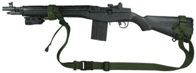 Specter Gear 2 Point Tactical Sling M-14 / M1A Ambidextrous w/ ERB - OD Green - Specter Gear