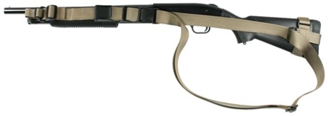 Specter Gear SOP Sling Mossberg 590 reduced length of pull stock Ambidextrous - Coyote w/ ERB - Specter Gear