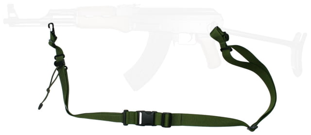 Specter Gear Raider 2 Point Tactical Sling AK-47 with Folding Stock Braided Lanyard Emergency Release Coyote Tan 548 COY-ERB-BL - Specter Gear