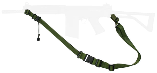 Specter Gear Raider 2 Point Tactical Sling FN FAL folding stock Braided Lanyard Emergency Release Black  BLK-ERB-BL - Specter Gear