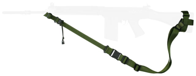 Specter Gear Raider 2 Point Tactical Sling FN FAL standard fixed stock Braided Lanyard Emergency Release Olive Drab Green 546 OD-ERB-BL - Specter Gear