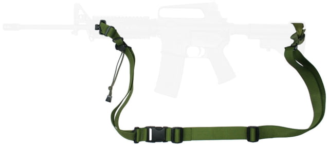 Specter Gear Raider 2 Point Tactical Sling M4A1 collapsible stock & side front sling swivel Braided Lanyard Emergency Release Coyote Tan 537 - Specter Gear