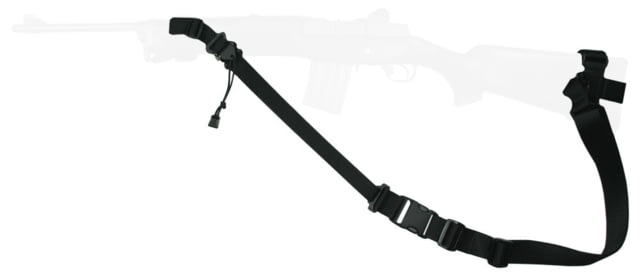 Specter Gear Raider 2 Point Tactical Sling Mini-14 standard fixed stock Braided Lanyard Emergency Release Black 544 BLK-ERB-BL - Specter Gear