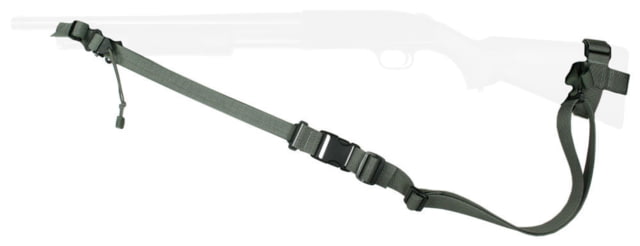 Specter Gear Raider 2 Point Tactical Sling Mossberg 500 / Maverick 88 Bantam reduced length of pull stock Braided Lanyard Emergency Release Coyote Tan - Specter Gear