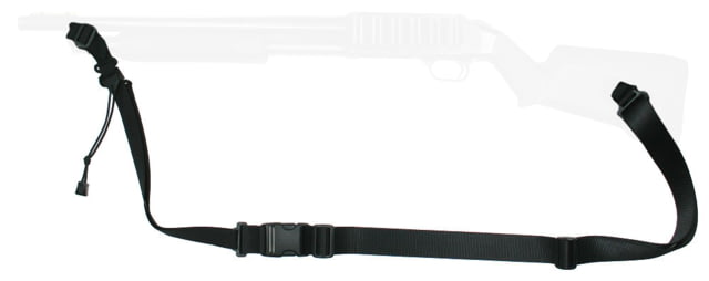Specter Gear Raider 2 Point Tactical Sling Mossberg 500 / Maverick 88 Magpul SGA Stock Braided Lanyard Emergency Release Black 775 BLK-ERB-BL - Specter Gear
