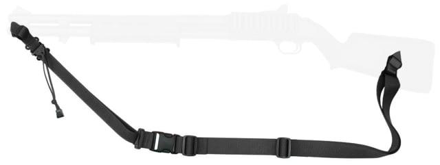 Specter Gear Raider 2 Point Tactical Sling Mossberg 590 / 590A1 / 590A1 With Magpul SGA Stock Braided Lanyard Emergency Release Black 779 BLK-ERB-BL - Specter Gear