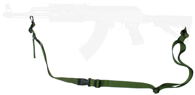 Specter Gear Raptor 2 Point Tactical Sling AK-47 with Magpul M-4 Stock Emergency Release Black BLK-ERB
