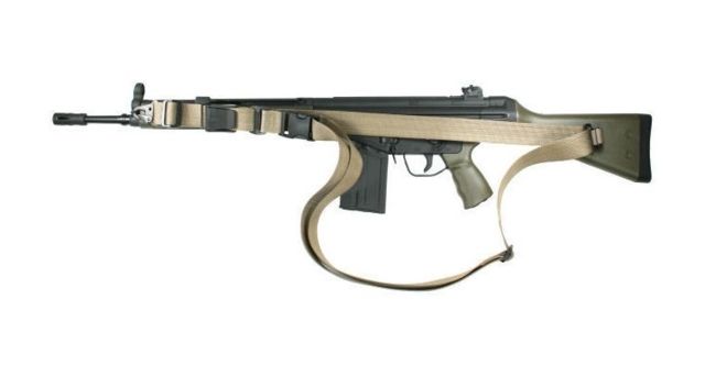 Specter Gear SOP Sling w/Emergency Release Buckle Ambidextrous - Coyote - HK MP5 HK 53 HK91 HK93 HK94 Fixed Stock - Specter Gear