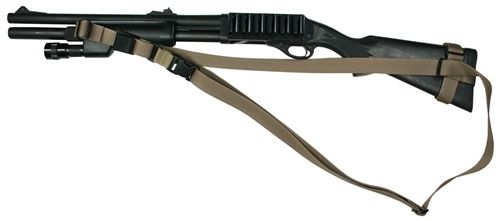 Specter Gear SOP Sling Remington 870 and 11/87 w/ Hogue 12in LOP Stock Ambidextrous - Coyote 754 COY - Specter Gear