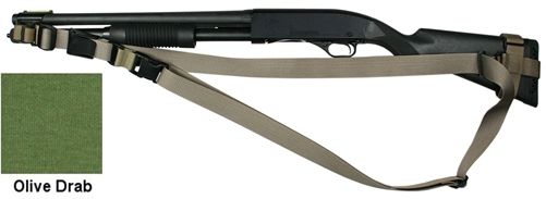 Specter Gear SOP Sling Winchester 1300 / FN Police w/ Hogue 12in LOP Stock Ambidextrous - OD Green 766 OD - Specter Gear