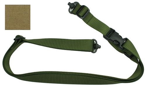Specter Gear Universal QD Swivel CQB 3 Point Tactical Sling Coyote w/ERB Coyote - Specter Gear