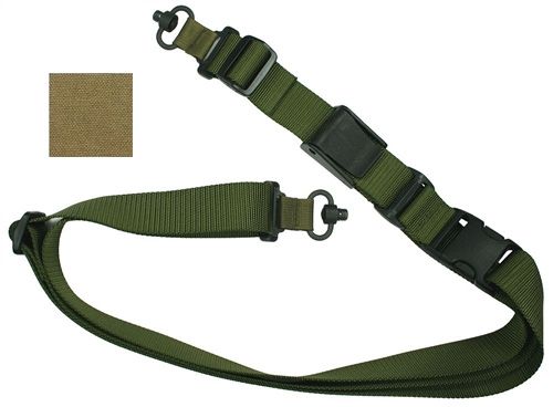 Specter Gear Universal QD Swivel SOP 3 Point Tactical Sling Coyote w/ERB Coyote - Specter Gear