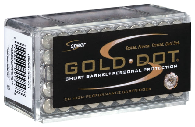 er Gold Dot .22 Winchester Magnum Rimfire 40 Grain Gold Dot Hollow Point Short Barrel Rimfire 50 Rounds Ammo