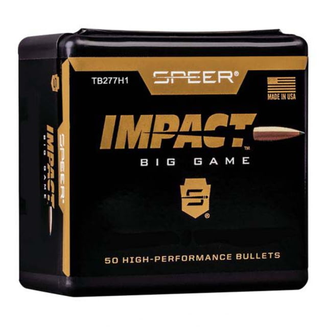 Speer Impact Bullet .277 150 Grain Rifle Bullet 50 - Speer