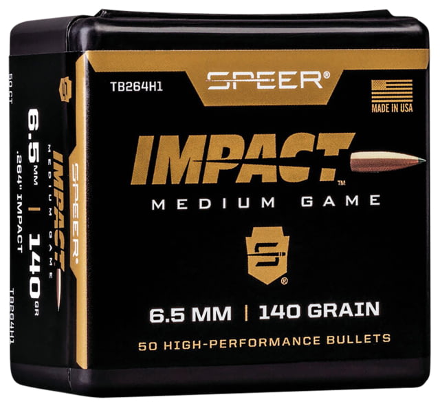 Speer Impact Bullet .284 175 Grain Rifle Bullet 50 - Speer
