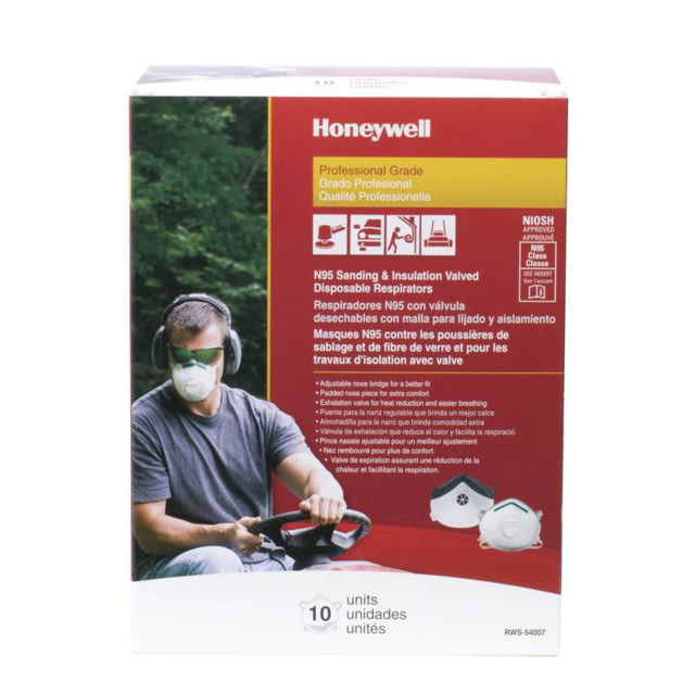Sperian Saf-t-fit Plus N95 Disposable Respirator With Exhalation Valve
