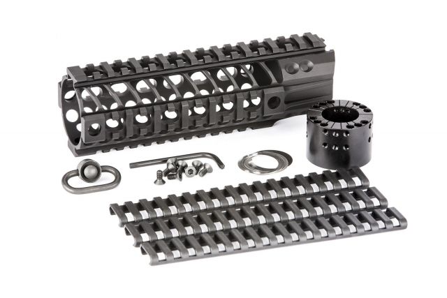USED Spikes Tactical LW BAR2 Quad Rail 7in Black  EDEMO1 Used Condition Fair - Spikes Tactical