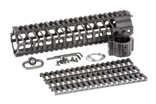 Spikes Tactical LW SAR3 Quad Rail 9in Black - Spikes Tactical