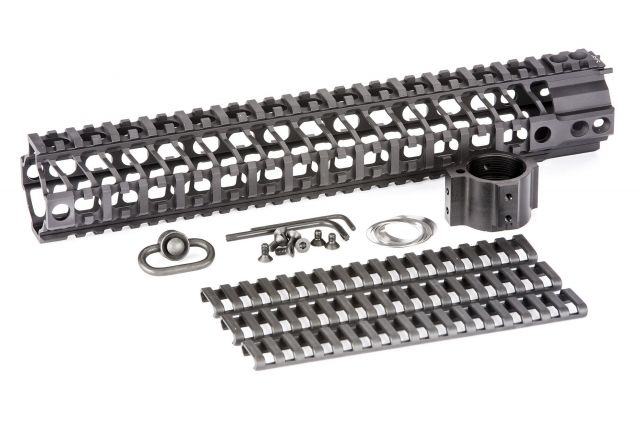 Spikes Tactical LW SAR3 Quad Rail 12in Black - Spikes Tactical