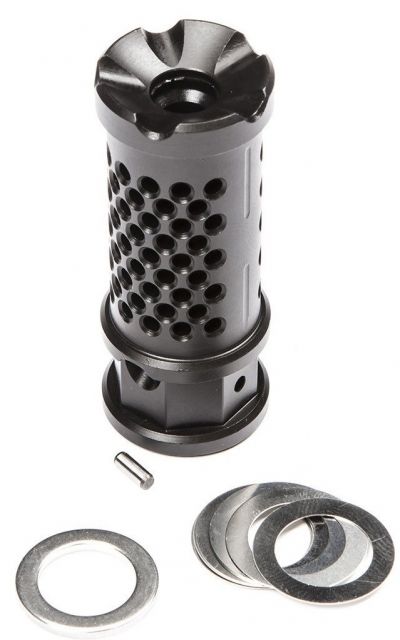 Spikes Tactical D2 Brake 5.56mm 1/2-28 TPI Black Nitride - Spikes Tactical