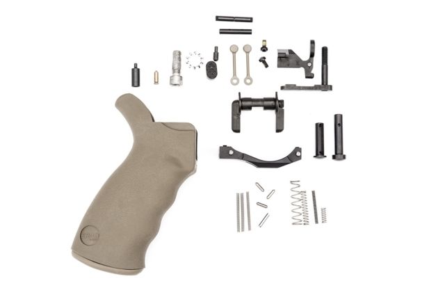 Spikes Tactical Enhanced Lower Parts Kit No Fire Control Group/Trigger Flat Dark Earth - Spikes Tactical