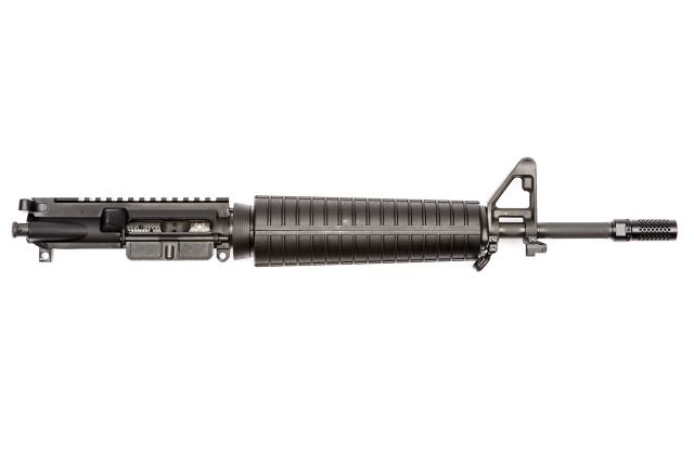 Spikes Tactical Upper 5.56 14.5in 16in OAL Midlength Lightweight LE w/Mid Length Handguards w/ Dynacomp - Spikes Tactical