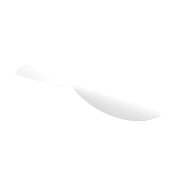 Spin Wing Original Vane White 1 3/4 in /Right Hand White Pack of 50 - Spin Wing