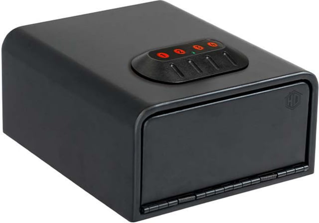 Sports Afield  Home Defense Quick Access Vault E-Lock 1 Handgun 5 x 10 x 12in Black No FRT - Sports Afield