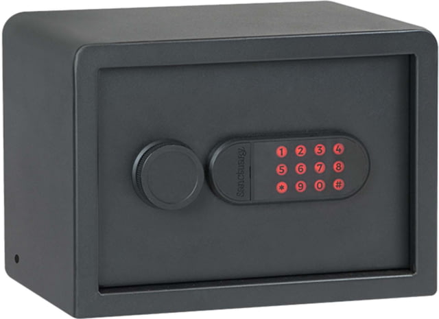 Sports Afield  Home & Office Security Vault E-Lock 2 Guns 10 x 14 x 10in Black No FRT - Sports Afield
