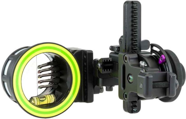 Spot-Hogg Spot Hogg Boonie Picatinny Mount Sight 7 Pin .019 Size Right Hand Black - Spot-Hogg