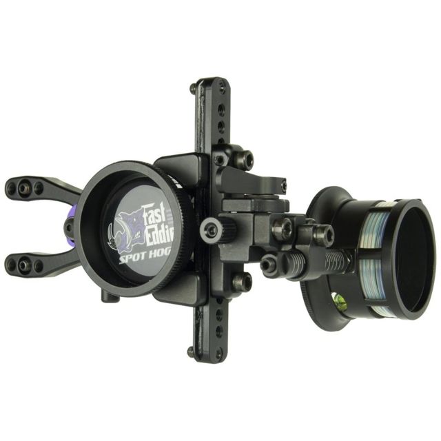 Spot-Hogg Fast Eddie Sight 1 Pin .019 Left Hand Black - Spot-Hogg